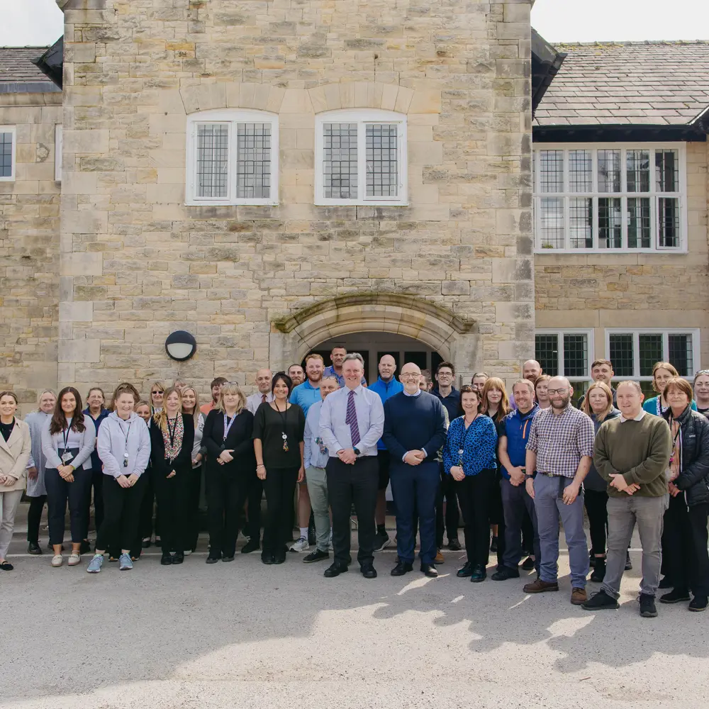 Cedar House School staff team photo