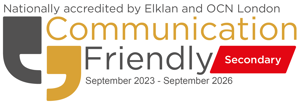 Communication Friendly Secondary award - September 2023-September 2026
