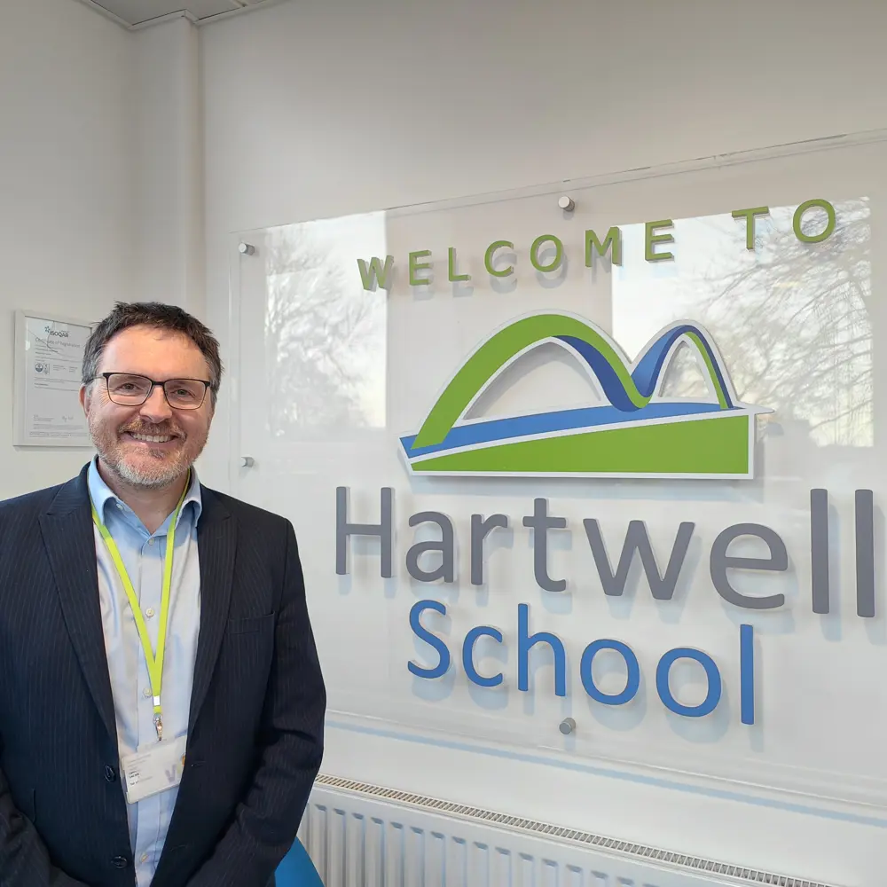 Adam Pritchard-Jenkins, Head Teacher at Hartwell School