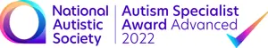 NAS Autism Specialist Award Advanced 2022 logo