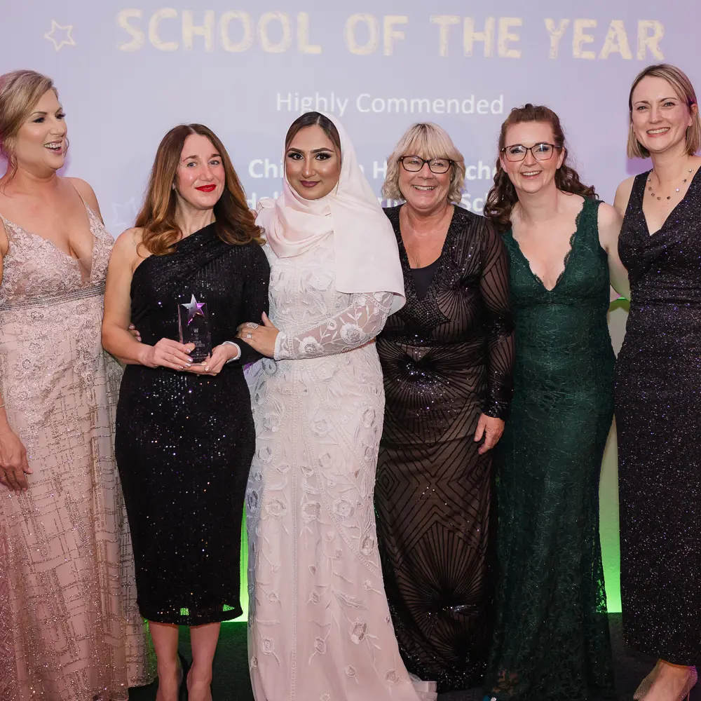 Hall Cliffe Primary Team at the Star Awards