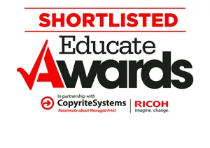 Educate Awards Shortlisted logo
